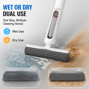 Portable Self-Squeeze Short Mop