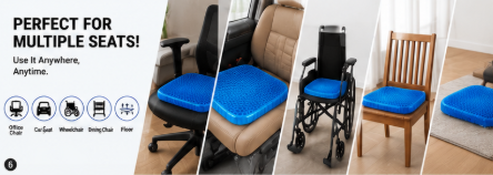 Premium Gel Seat Cushion